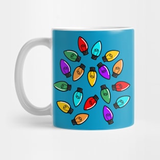 Christmas Bulbs Mug